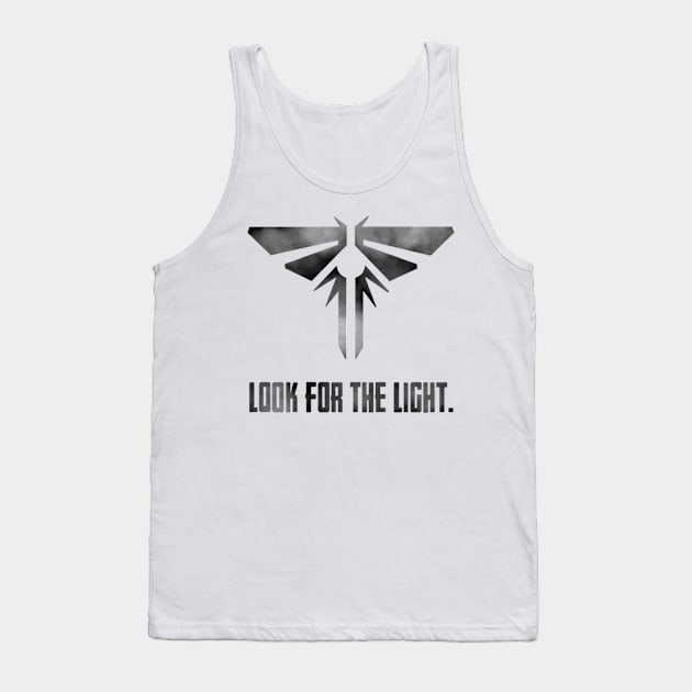 TLOU - Black and gray design Tank Top by Basicallyimbored